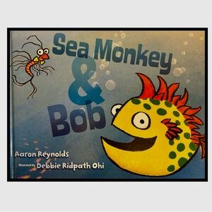 BUNDLE & SAVE🦈 Sea Monkey & Bob Children's Hardcover Book